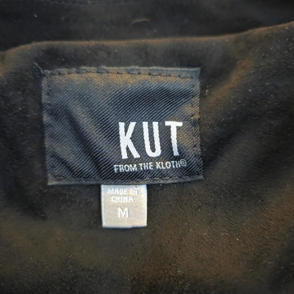 Kut from the Kloth Black Faux Suede Jacket - Picture 7 of 11